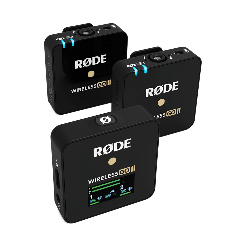 rode wireless dual channel mirchophone system