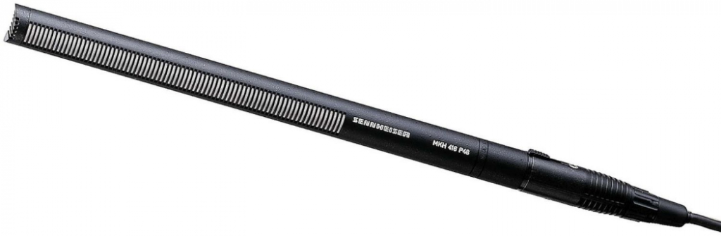 sennheiser MKH416 shotgun microphone